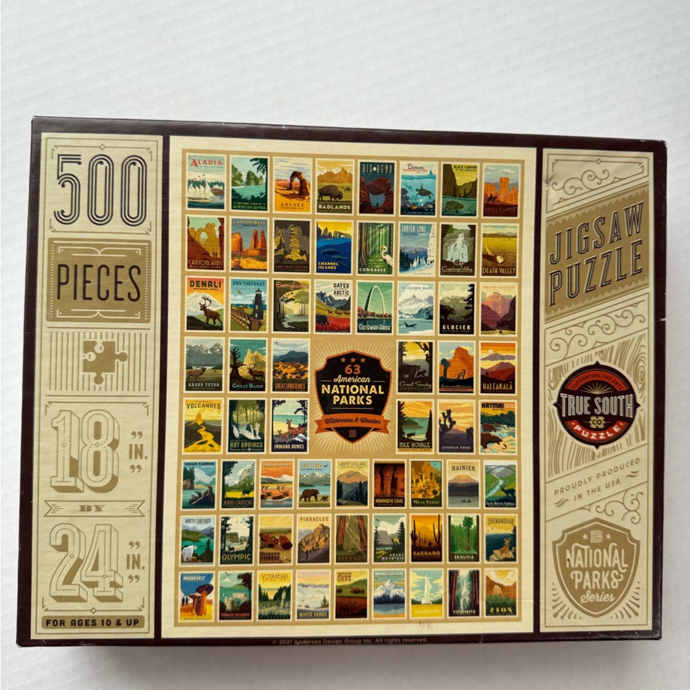 National Park Jigsaw Puzzle - 500 Pieces